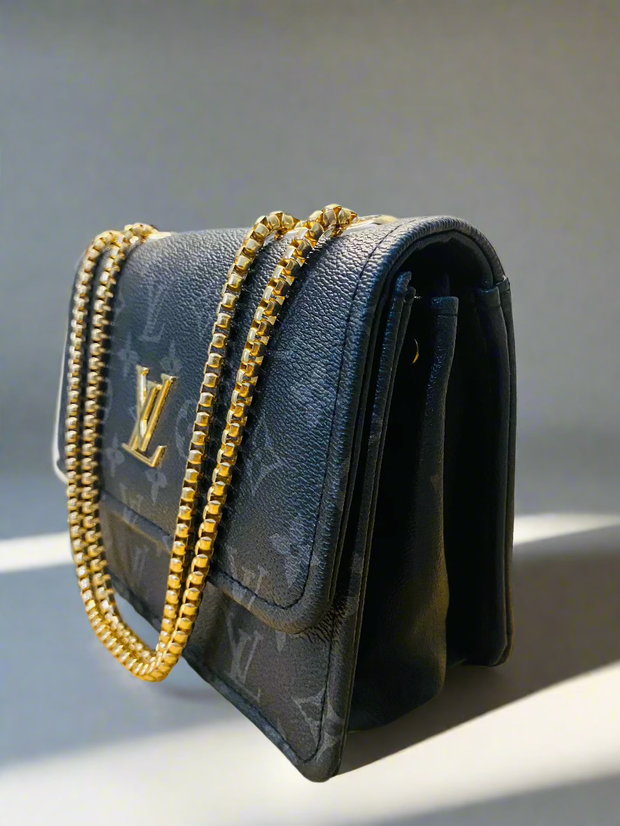 LV Black Prestige Noir Crossbody Bag - Prestige Noir