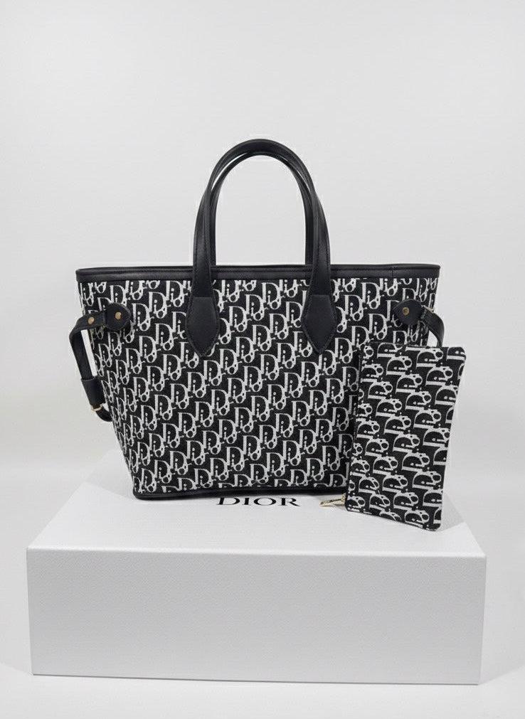 Dior-Inspired Signature Tote Bag – With Premium Box