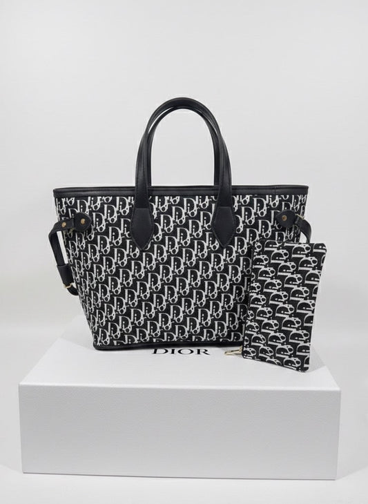 Dior-Inspired Signature Tote Bag – With Premium Box