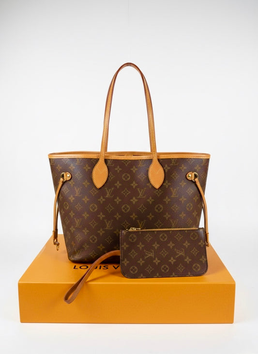 Louis Vuitton Neverfull L - Brown Tote Bag – Imported Edition (With Box)
