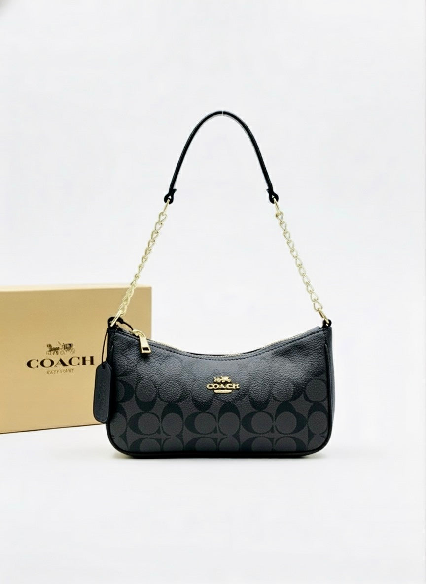 Coach Teri Shoulder Bag - Black Colour