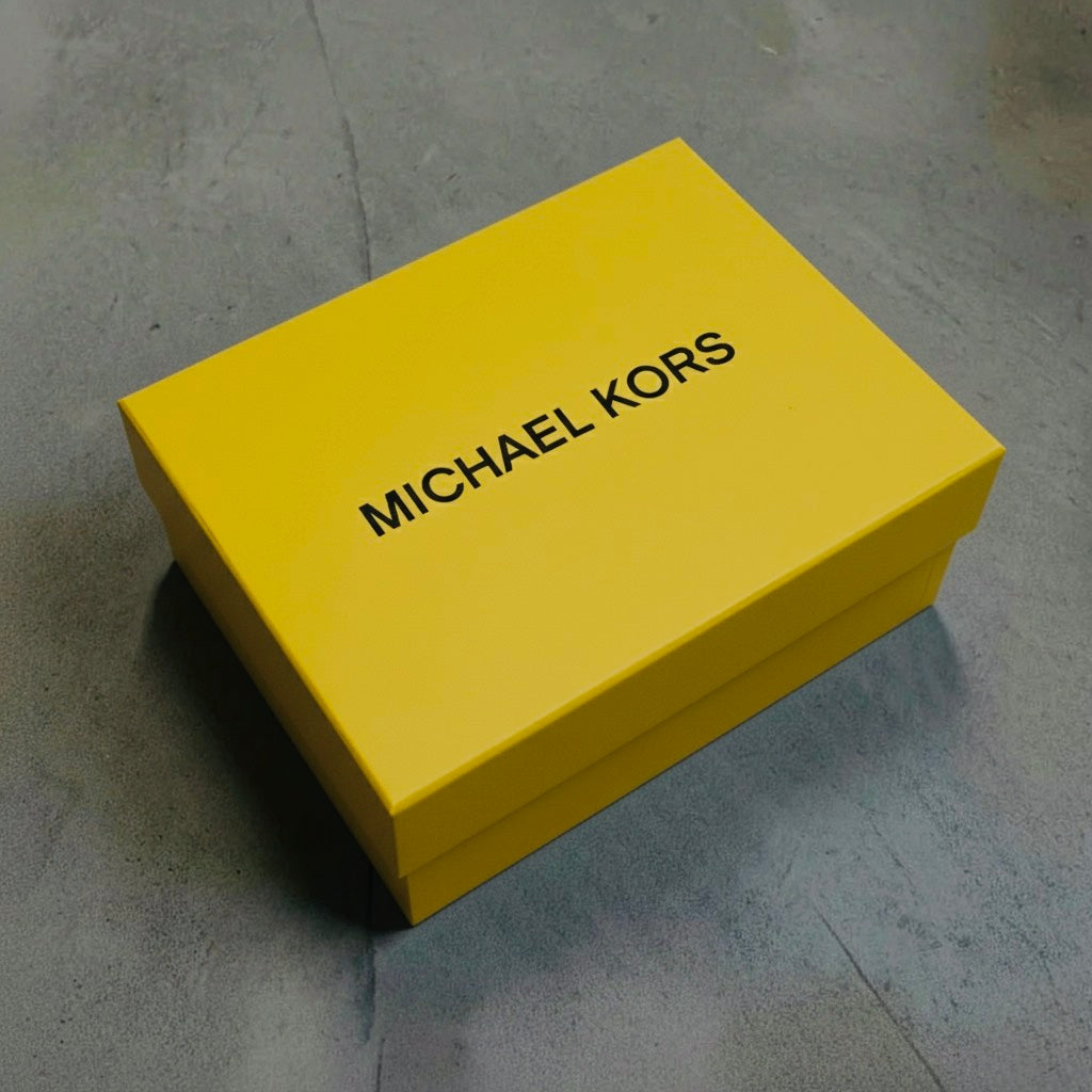 Michael Kors Crossbody Bag - MK BRANDED - Mustard Beige