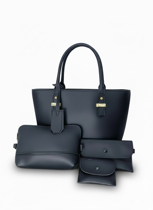 Black Suede Premium tote bag - Pack Of 4