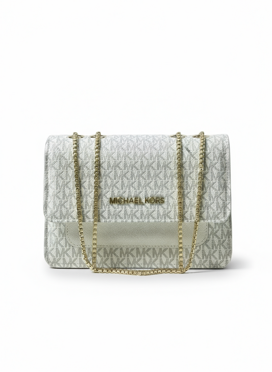 Michael Kors Crossbody Bag - Super White Colour - MK BRANDED