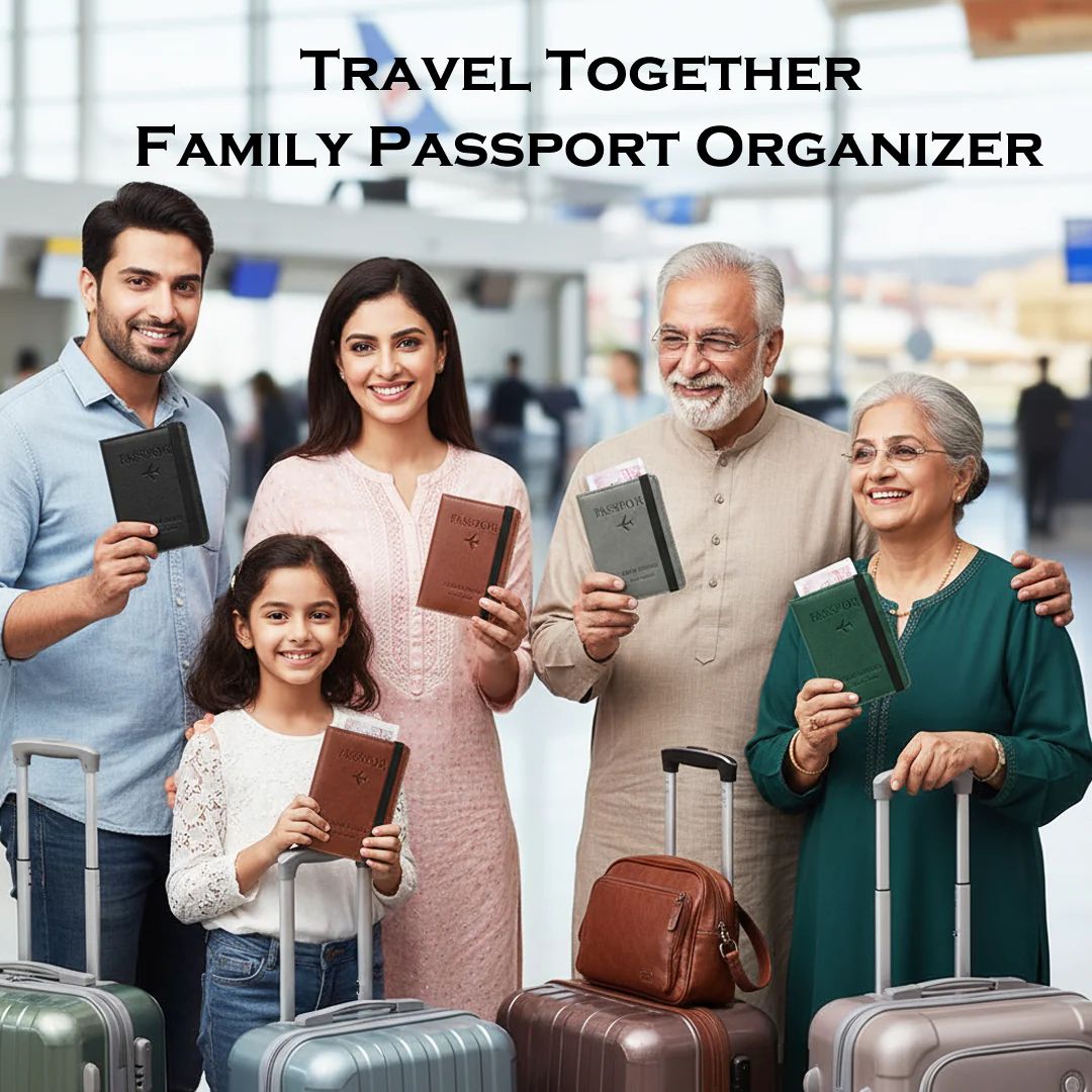 Luxury Prestige Passport Wallet - Travel Passport Wallet